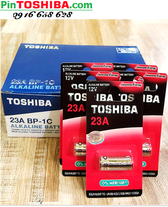COMBO mua 1 HỘP Pin 12v Remote Toshiba A23 Alkaline _Giá 549.000đ/HỘP 25vỉ
